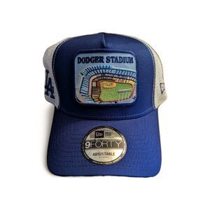 New Era Los Angeles Dodgers Cap MLB 9FORTY Stadium Trucker Hat Snapback LA NEW